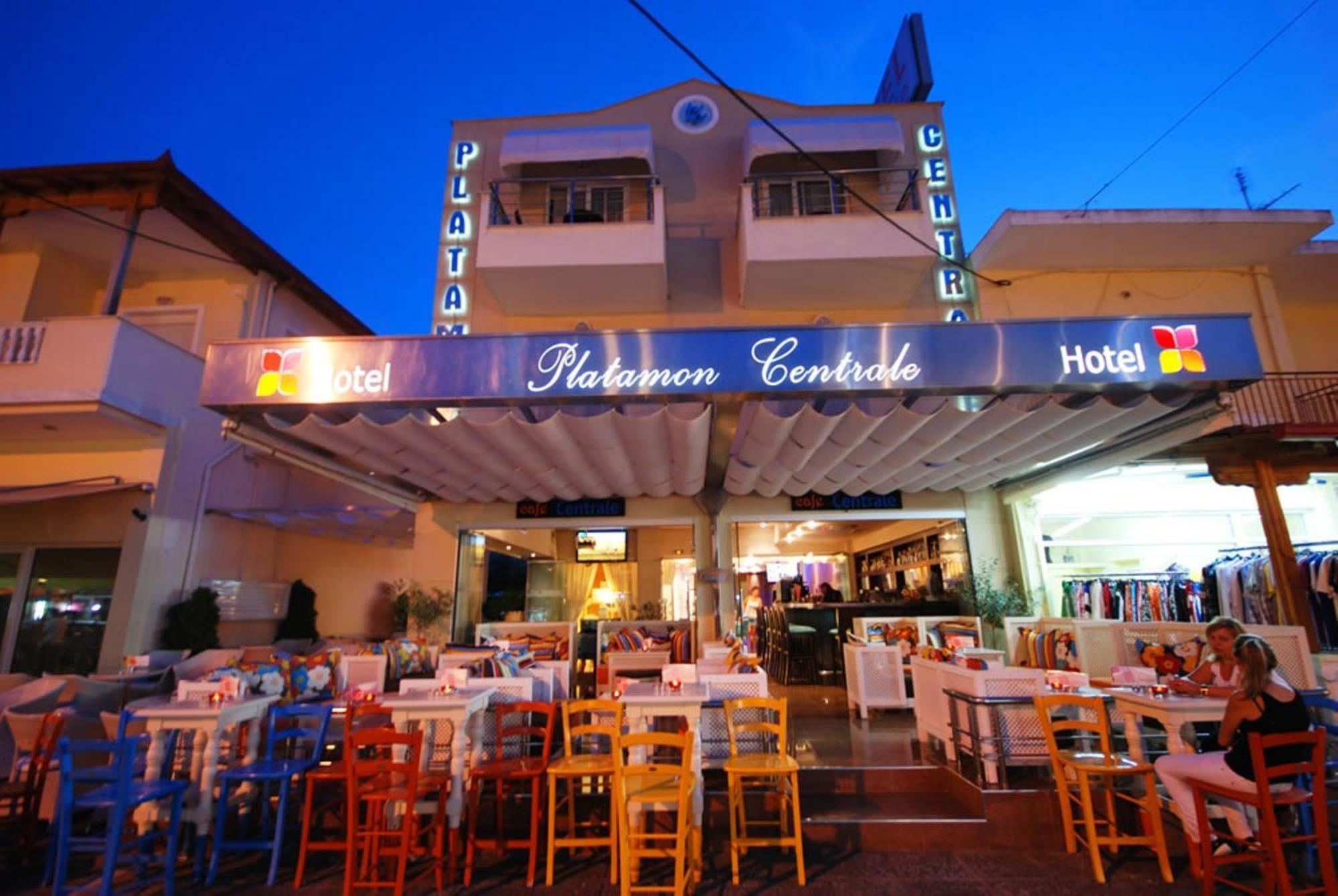 Platamon Centrale Hotel Exterior photo